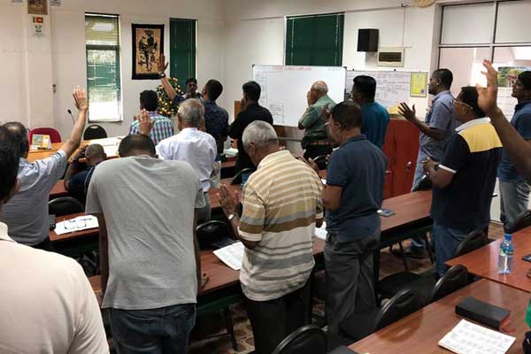 Mens Retreat At Moratuwa Church