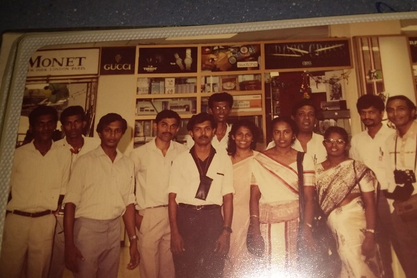 At Baptist youth congress - India 1991