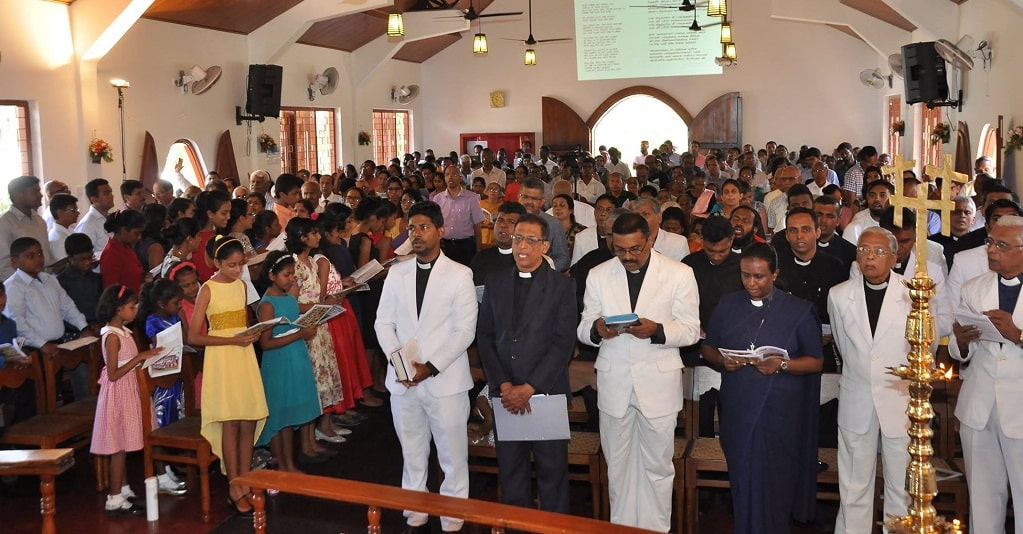 Hendala Baptist church - inside