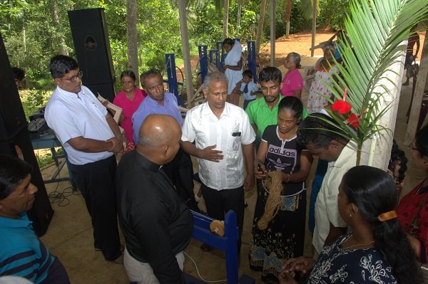 Coir Weaving project