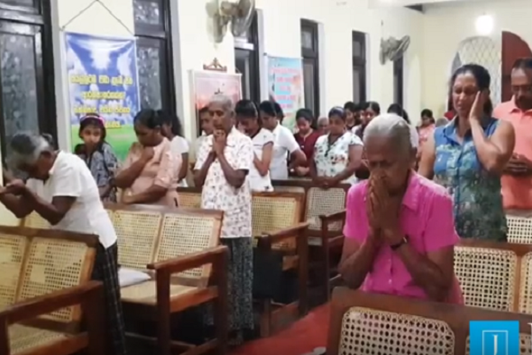 Beligodapitiya Baptist Church Service.